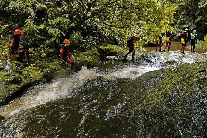Ribeira da Salga Canyoning from Moagem Café Car Park, Sao Miguel, Azores (5/12)