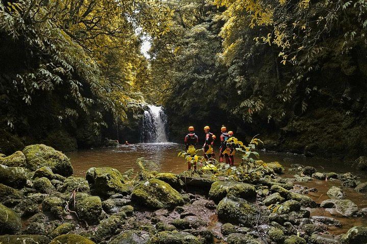 Ribeira da Salga Canyoning from Moagem Café Car Park, Sao Miguel, Azores (6/12)