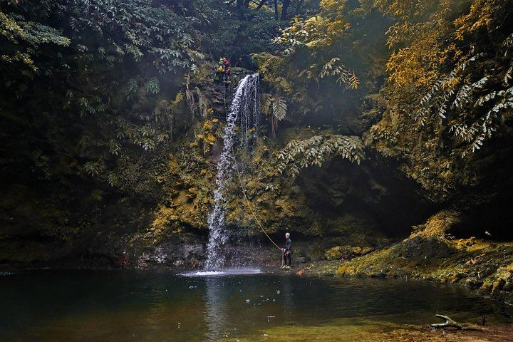 Ribeira da Salga Canyoning from Moagem Café Car Park, Sao Miguel, Azores (8/12)