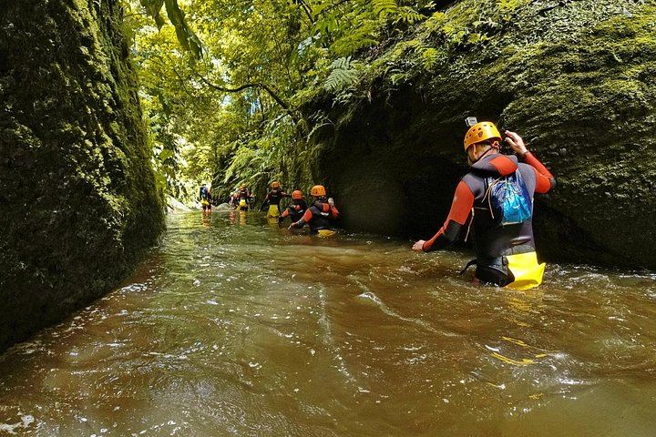 Ribeira da Salga Canyoning from Moagem Café Car Park, Sao Miguel, Azores (4/12)