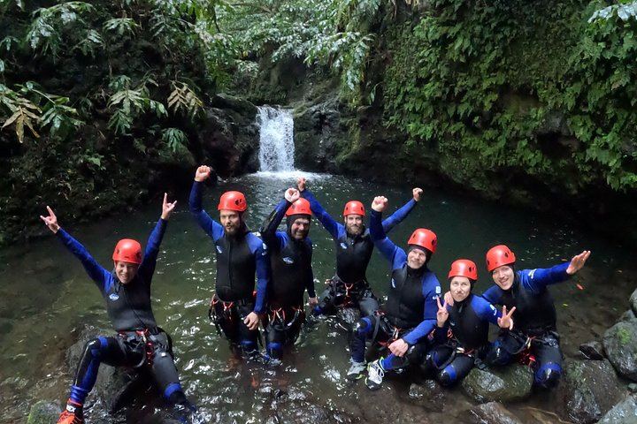 Hidden Waterfalls Canyoning in Ribeira dos Caldeirões, Small Groups, Sao Miguel (6/8)