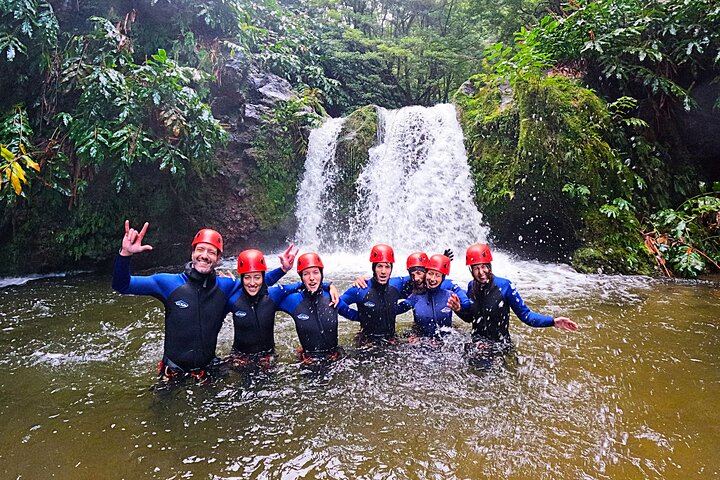 Hidden Waterfalls Canyoning in Ribeira dos Caldeirões, Small Groups, Sao Miguel (3/8)