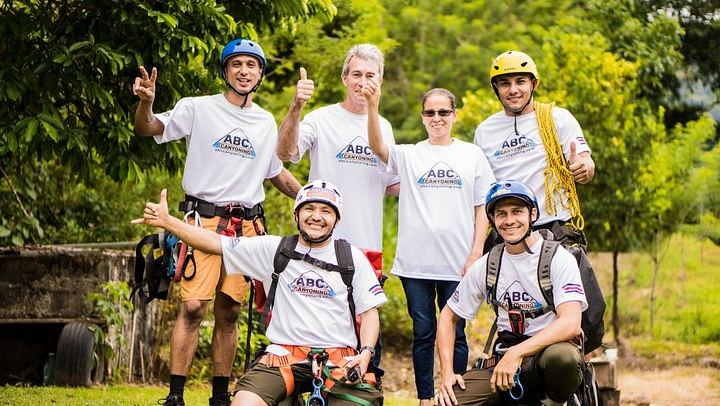 Pocosol Forest Canyoning and Waterfall Rappelling with Lunch near Arenal (2/12)