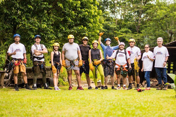 Pocosol Forest Canyoning and Waterfall Rappelling with Lunch near Arenal (8/12)