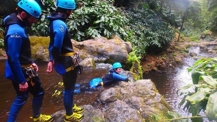Half-Day Canyoning at Ribeira dos Caldeirões with Picos de Aventura, Azores (4/12)