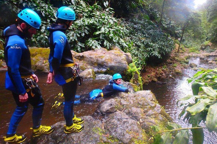 Half-Day Canyoning at Ribeira dos Caldeirões with Picos de Aventura, Azores (4/12)