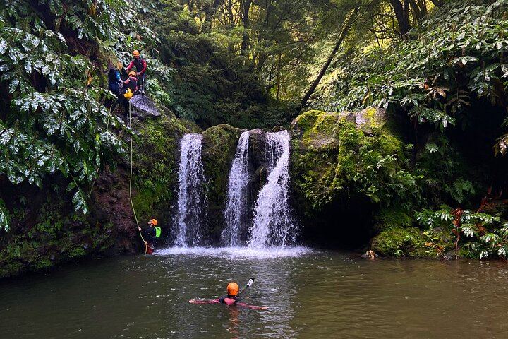 Ribeira dos Caldeirões Canyoning in Sao Miguel, Regular or Private Departure (1/5)