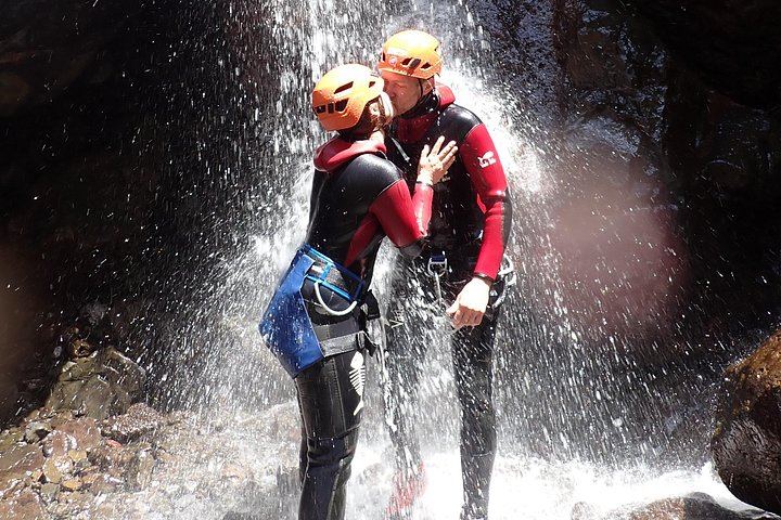 Level 2 Canyoning in Ribeiro do Cidrão: Technical Descents Through Narrow Gorges (12/12)