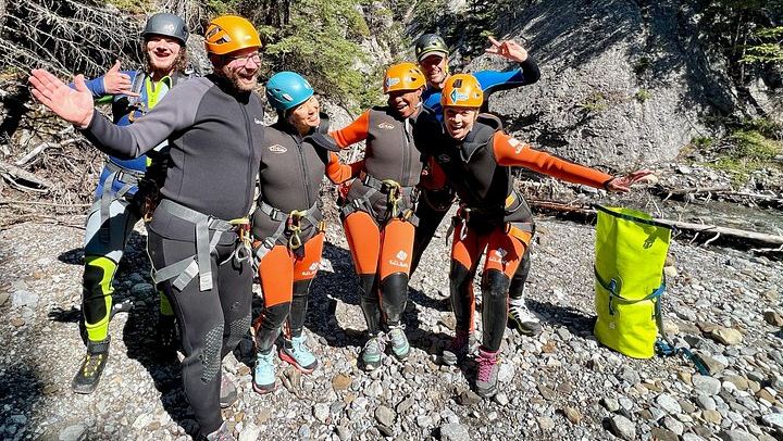 Heart Creek Canyon Half-Day Canyoning for Beginners: Rappels and Waterfall Slide (3/9)