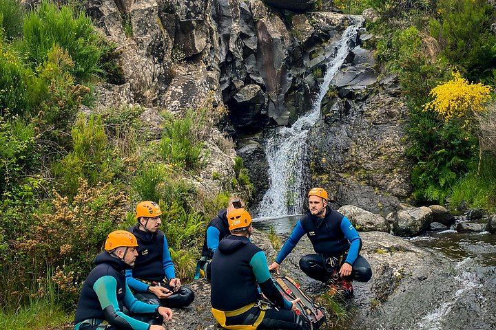 Ribeira das Cales Canyoning from Chão da Lagoa: Five Rappels, Laurissilva Hike (4/8)