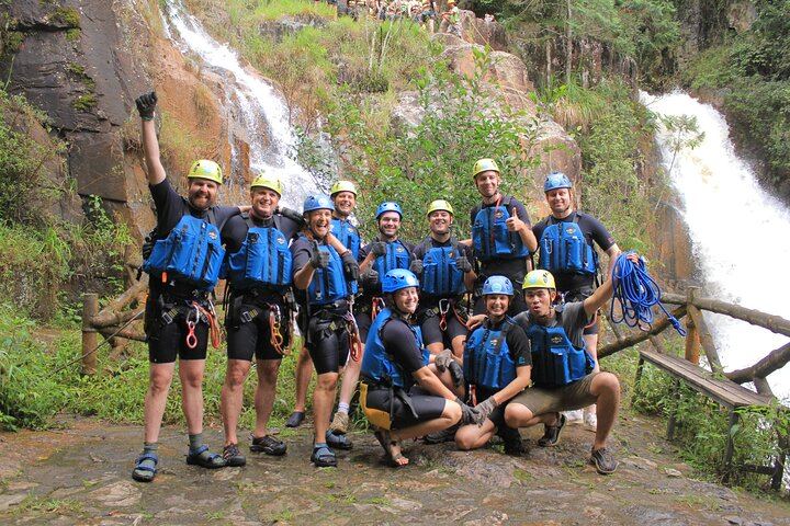 Datanla Canyoning Tour from Da Lat: 7 Challenges, 25 m Abseil, 8 AM Start (8/12)