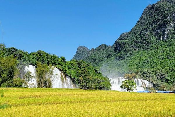 Ban Gioc Waterfall Full-Day Cao Bang Tour, Small Group by Motorbike, Local Guide