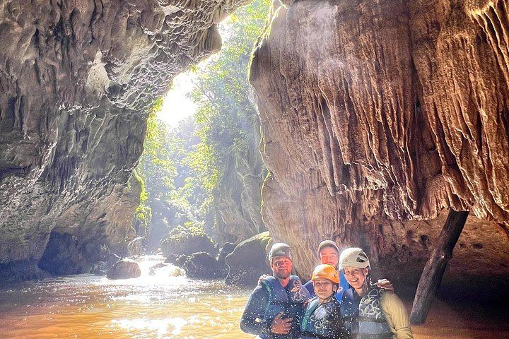 Charco Azul Canyon Cave Adventure and Hidden Waterfall, Arenales Caves (3/12)