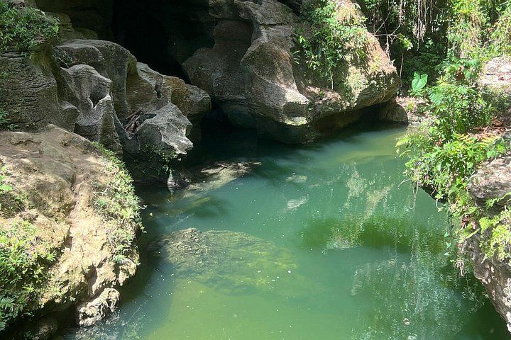 Charco Azul Canyon Cave Adventure and Hidden Waterfall, Arenales Caves (9/12)