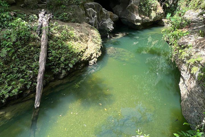 Charco Azul Canyon Cave Adventure and Hidden Waterfall, Arenales Caves (10/12)