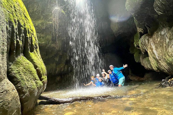 Charco Azul Canyon Cave Adventure and Hidden Waterfall, Arenales Caves (11/12)