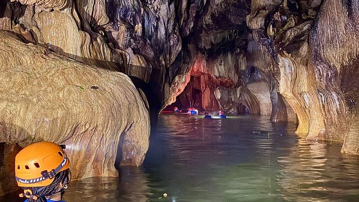 Charco Azul Canyon Cave Adventure and Hidden Waterfall, Arenales Caves (2/12)
