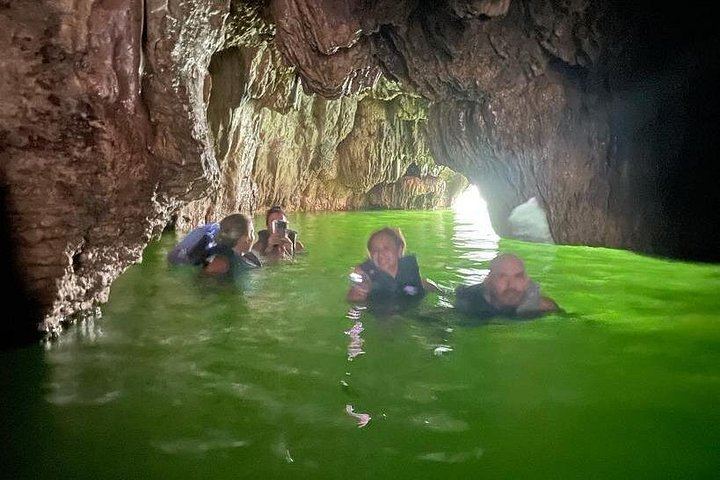 Arenales Caves, Taíno Petroglyphs and Charco Azul Pool with Optional Cliff Jumps (1/12)