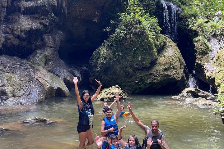 Arenales Caves, Taíno Petroglyphs and Charco Azul Pool with Optional Cliff Jumps (2/12)