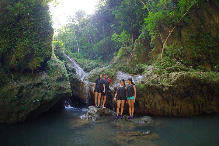 Arenales Caves, Taíno Petroglyphs and Charco Azul Pool with Optional Cliff Jumps (11/12)