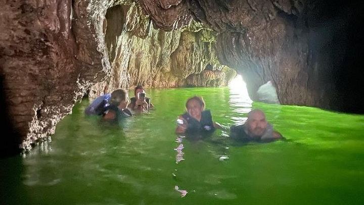 Arenales Caves, Taíno Petroglyphs and Charco Azul Pool with Optional Cliff Jumps (1/12)