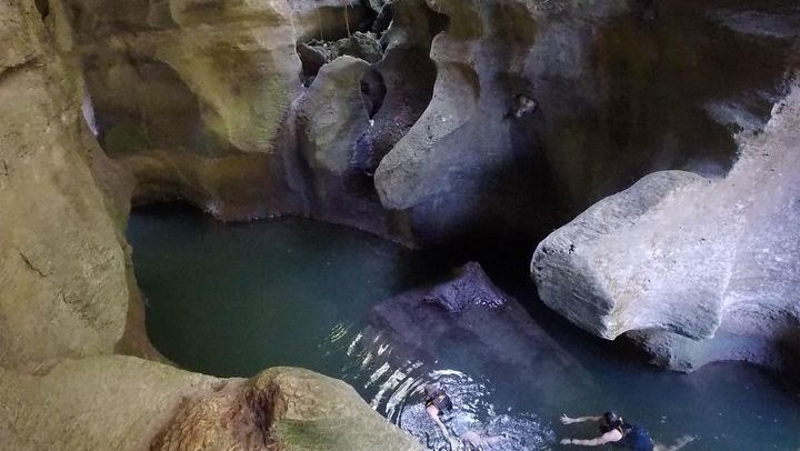 Arenales Caves, Taíno Petroglyphs and Charco Azul Pool with Optional Cliff Jumps (4/12)