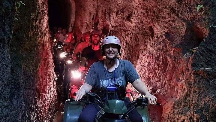 Kuber ATV Ubud Quad Ride with 750m Tunnel, Waterfall and Private Car Option (1/12)