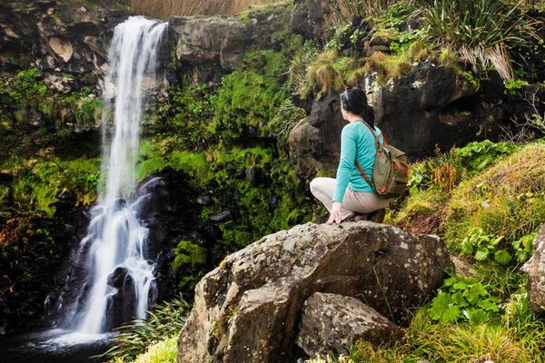 Sao Miguel Waterfalls Day Tour by Electric Van, Max 8 Guests, Picnic Lunch