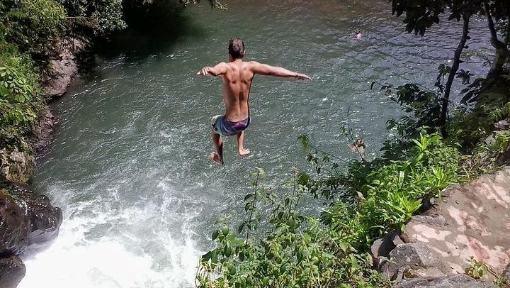 Aling Aling Cliff Jumping and Sliding: Three Hours from the Sambangan Meeting Point (3/6)
