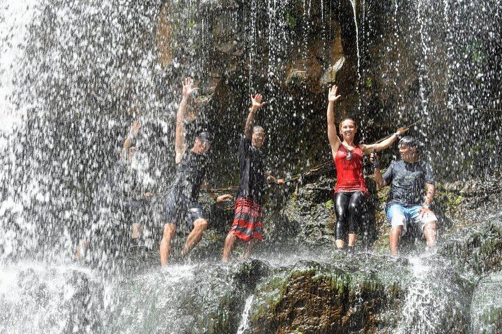 Private Property Hike to Bamboo Falls and Papakolea Falls in Lihue, 90-Minute Swim Tour (9/10)
