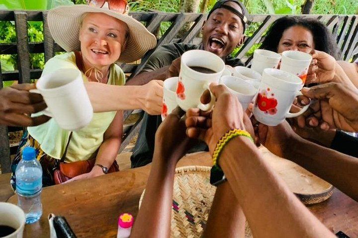 Bodaboda Motorbike Ride to Materuni Waterfall, Coffee and Village Tour (7/8)