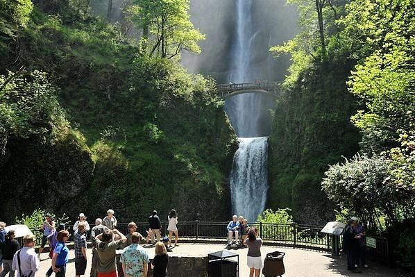 Columbia Gorge Waterfalls and Hood River Wine Tasting Afternoon Tour, Portland (3/12)