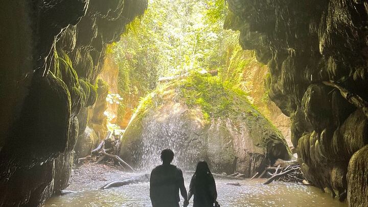 Charco Azul Cave, Waterfall and River Day Trip with 8 to 27 Foot Cliff Jumps (1/12)