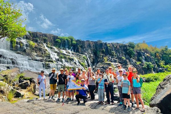 Dalat Waterfalls Day Trip: Pongour, Datanla, Linh An Pagoda, Gong Show, Luge Kart