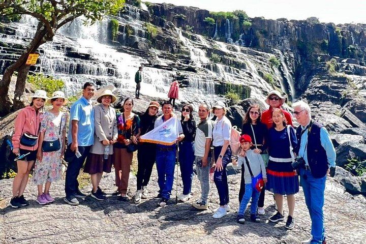 Dalat Waterfalls Day Trip: Pongour, Datanla, Linh An Pagoda, Gong Show, Luge Kart (1/12)