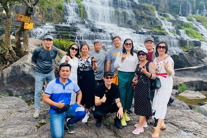 Dalat Waterfalls Day Trip: Pongour, Datanla, Linh An Pagoda, Gong Show, Luge Kart (12/12)