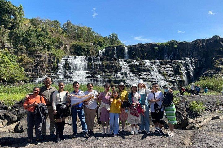 Dalat Waterfalls Day Trip: Pongour, Datanla, Linh An Pagoda, Gong Show, Luge Kart (4/12)