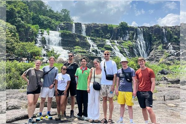 Small-Group Dalat Countryside Tour: Pongour Falls, Van Thanh Roses, Silk and Coffee