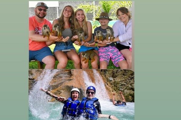 Damajagua Waterfalls and Monkey Home Puerto Plata, 4.5 Hours with Local Tasting