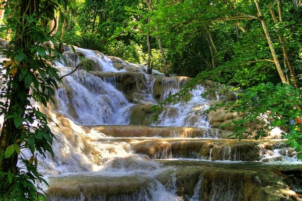 Dunn's River Falls Day Trip from Montego Bay with Hotel Pickup and Fees Included