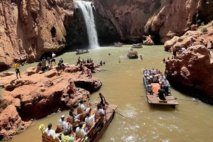 Ouzoud Waterfalls Day Trip, 8:00 Departure, Guided Hike, Boat Ride and Lunch Option (9/10)