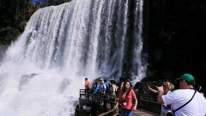Iguassu Falls from Foz do Iguacu: Argentine Upper Circuit, Optional Brazil Side (1/11)