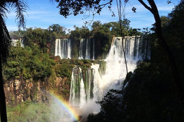 Iguassu Falls from Foz do Iguacu: Argentine Upper Circuit, Optional Brazil Side
