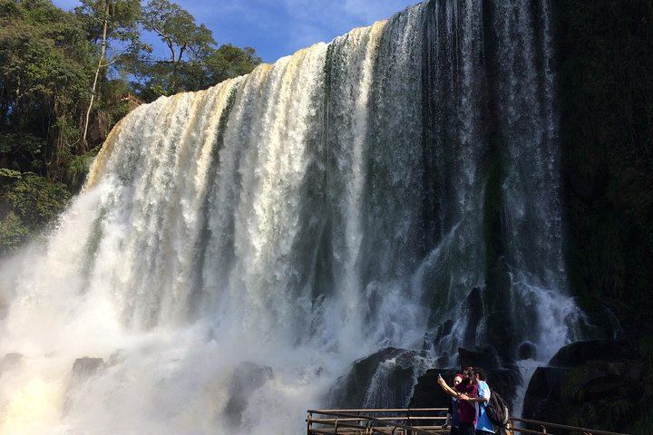 Iguassu Falls from Foz do Iguacu: Argentine Upper Circuit, Optional Brazil Side (2/11)