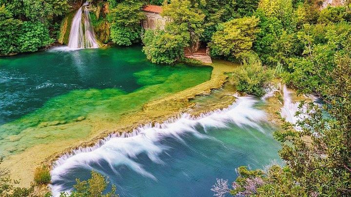 Krka Waterfalls and Skradin Tour from Split Cruise Terminal with Turina Fortress (4/10)
