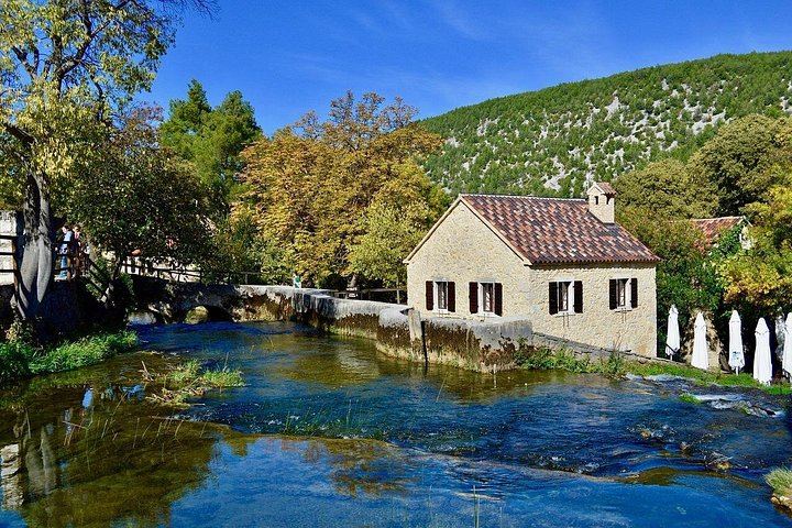 Krka Waterfalls and Skradin Tour from Split Cruise Terminal with Turina Fortress (2/10)
