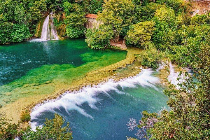 Krka Waterfalls and Skradin Tour from Split Cruise Terminal with Turina Fortress (4/10)
