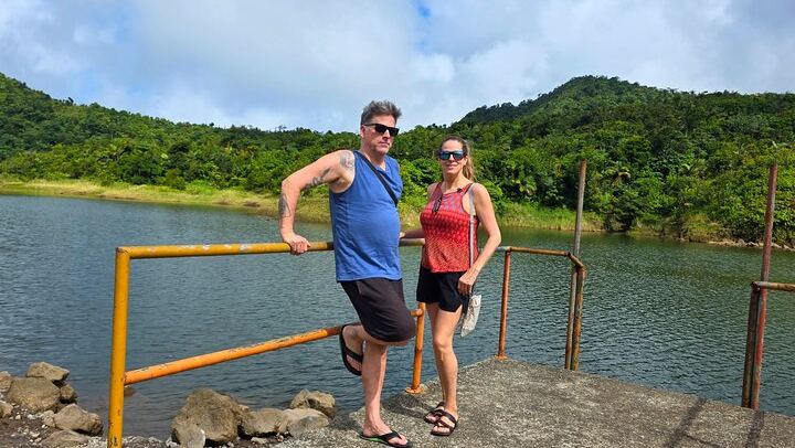 Dominica Day Tour: Freshwater Lake, Ti Tou Gorge, Trafalgar Falls, Hot Springs (1/12)