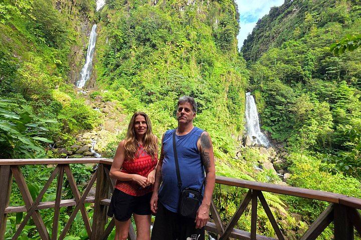 Dominica Day Tour: Freshwater Lake, Ti Tou Gorge, Trafalgar Falls, Hot Springs (12/12)