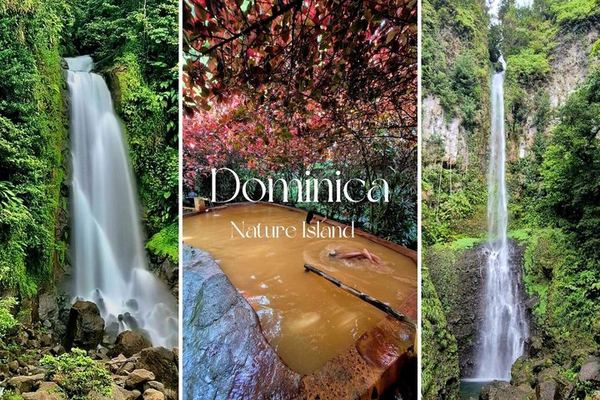 Middleham Falls Hike, Ti Tou Gorge Swim and Ti Kwen Glo Cho Hot Springs Day Tour